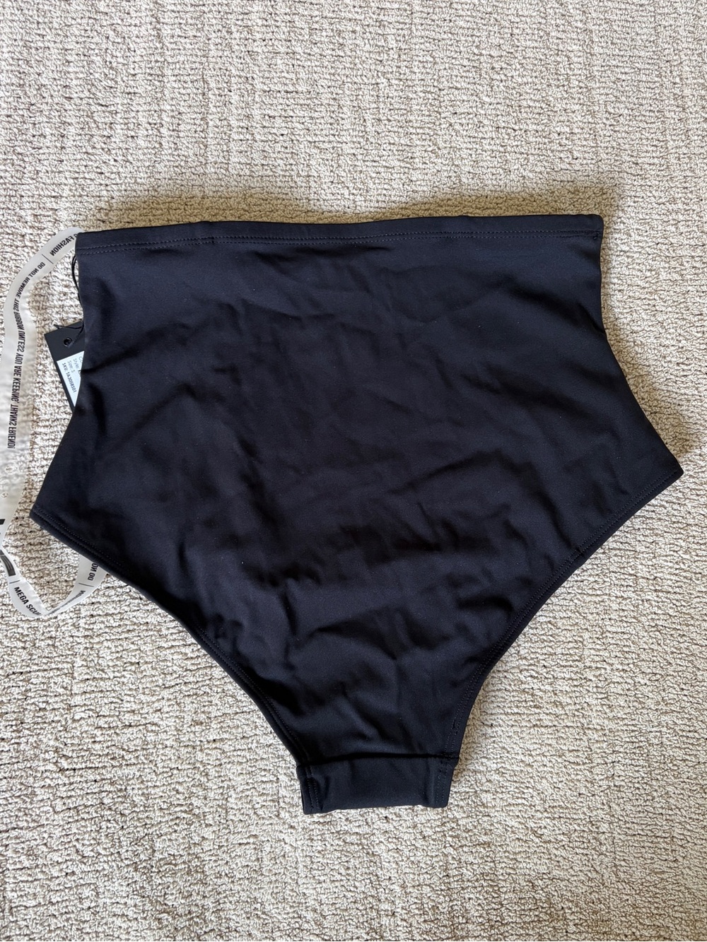 TA3 Black Kini Bottoms size small high waisted snatched Shapeware bikini bottom - Picture 3 of 8